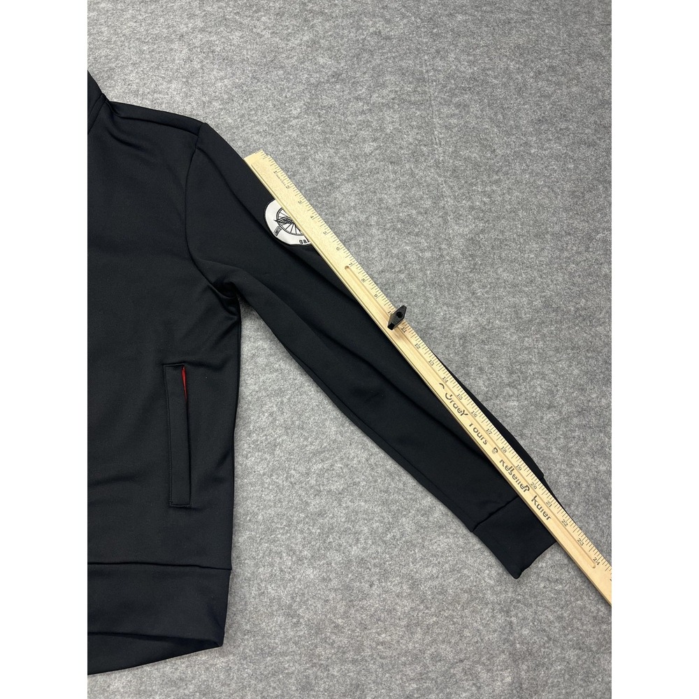 Galibier Jacket Mens Large Black Cycling Softshell Full Zip Fleece Lined Winter - Picture 7 of 10